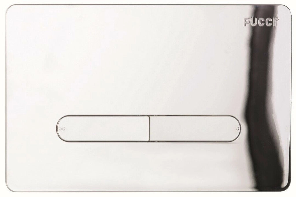 Placca Per Cassetta Comando Sara Tratto 28X18 Cm Cromo 80130672 - Pucciplast