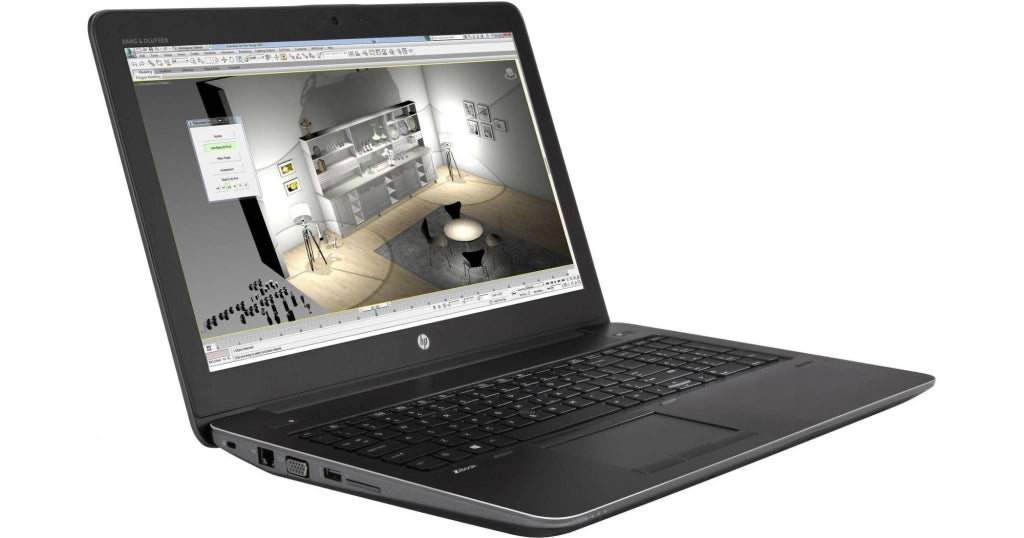 Notebook - HP ZBOOK 15 G4 15,6" CPU I7 7820 HQ 16Gb SSD 240GB Full HD Nvidia Quadro M2200 4Gb Tastiera Retroilluminata Lettore Impronte - Ricondizionato