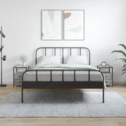 Comodini 2 pz-Set di 2 Tavolino da notte Grigio Sonoma 34x35,5x50 cm in Legno Multistrato