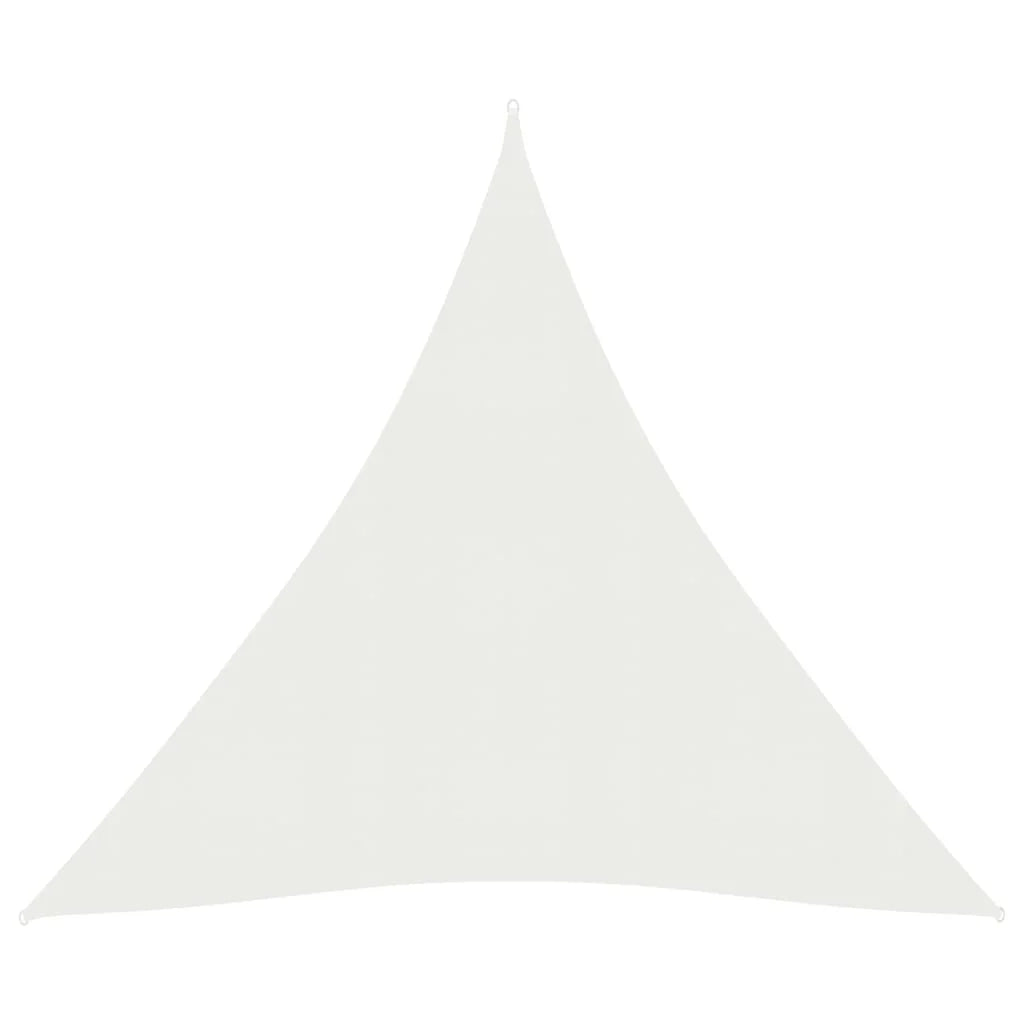 Vela ombreggiante 160 g/m² bianca 5 x 7 x 7 m HDPE 02_0009039