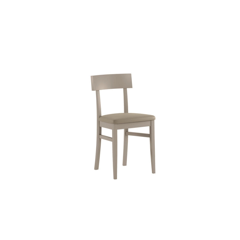 Sedia in legno laccato Monaco 44cm X 45cm H 82cm Stones