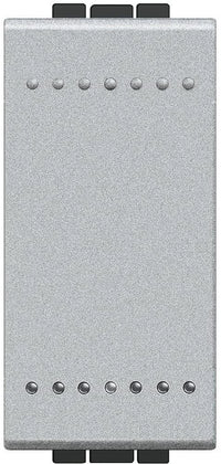 Interruttore legrand ticino serie tech nt4001 grigio argento