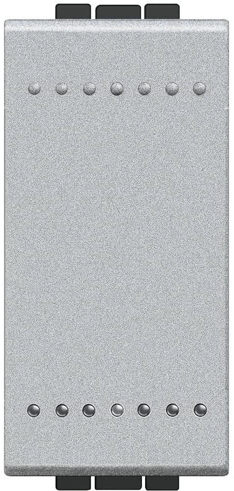 Interruttore legrand ticino serie tech nt4001 grigio argento