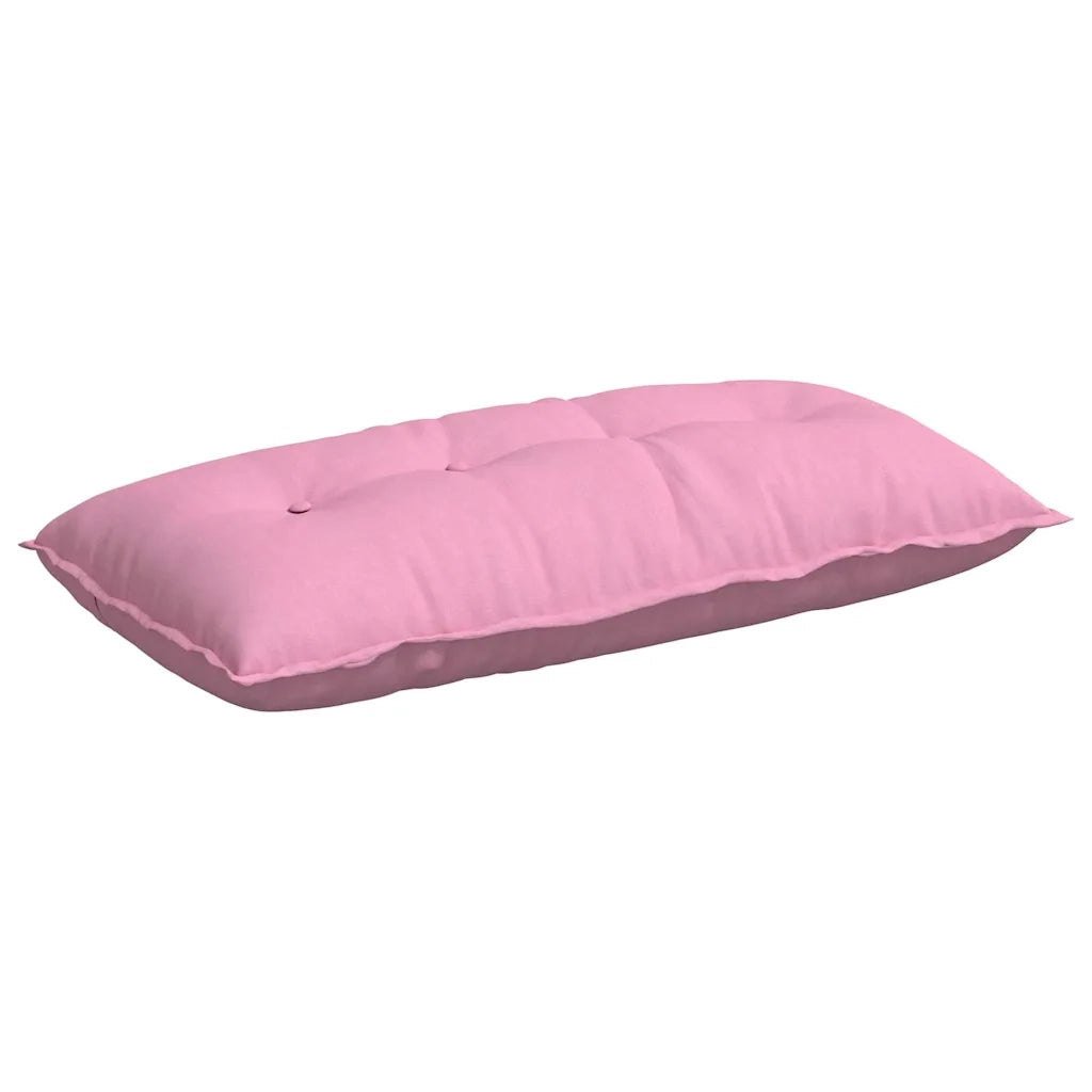 Cuscino per Schiena Rosa 100 x 19 x 50 cm Tessuto
