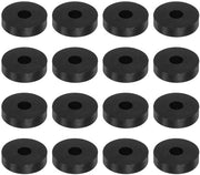 Gommi di chiusura e supporti di allunaggio 40 mm AD 12 mm ID 10 mm spessore nero neoprene per auto e barche