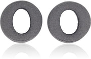Sostituzione Orecchini - Isolamento Acustico - Comfort per Giocare in Modalità Immersiva - Grigio - Adatto per Headset Wireless 3D - 2 x Orecchini di Sostituzione