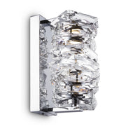 Maytoni applique contemporanea Coil 1 luce LED integrato cromo vetro