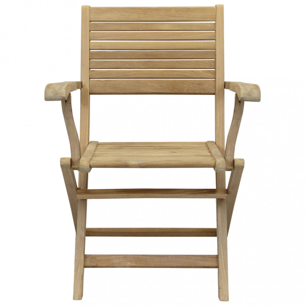 Sedia Mirage Pieghevole 42x60x85 h cm in Legno Marrone