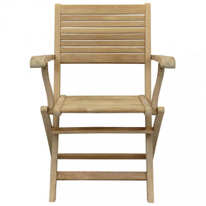 Sedia Mirage Pieghevole 42x60x85 h cm in Legno Marrone