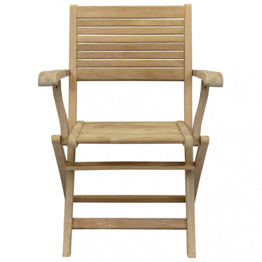 Sedia Mirage Pieghevole 42x60x85 h cm in Legno Marrone