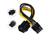 Cavo Adattatore Alimentazione scheda video adattatore PCI EXPRESS da 6 PIN a 8 PIN - Molex