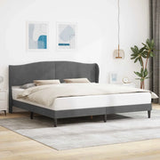 Struttura del letto Grigio Scuro 180 x 200 cm Velluto 3414693