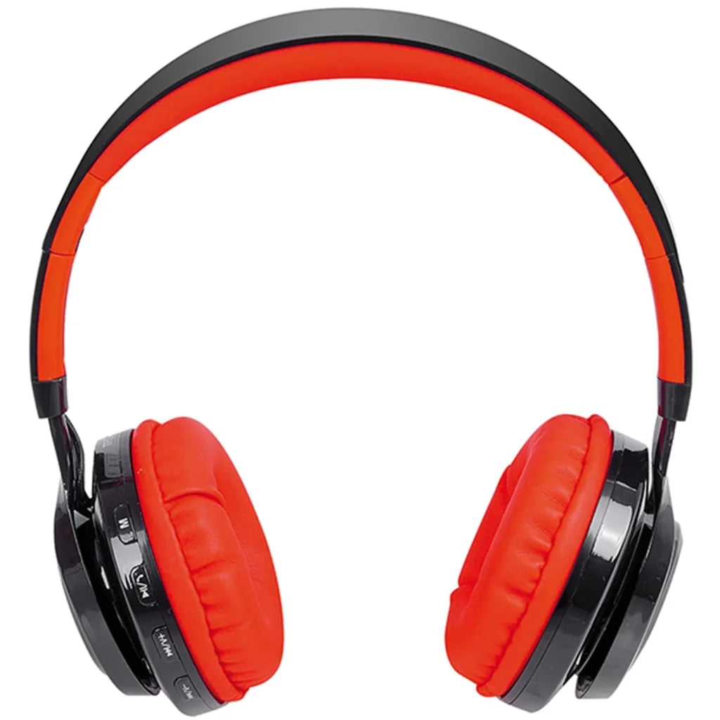 Trevi Cuffie Stereo Bluetooth DJ 1300 BTR Rosse TR-018 420848