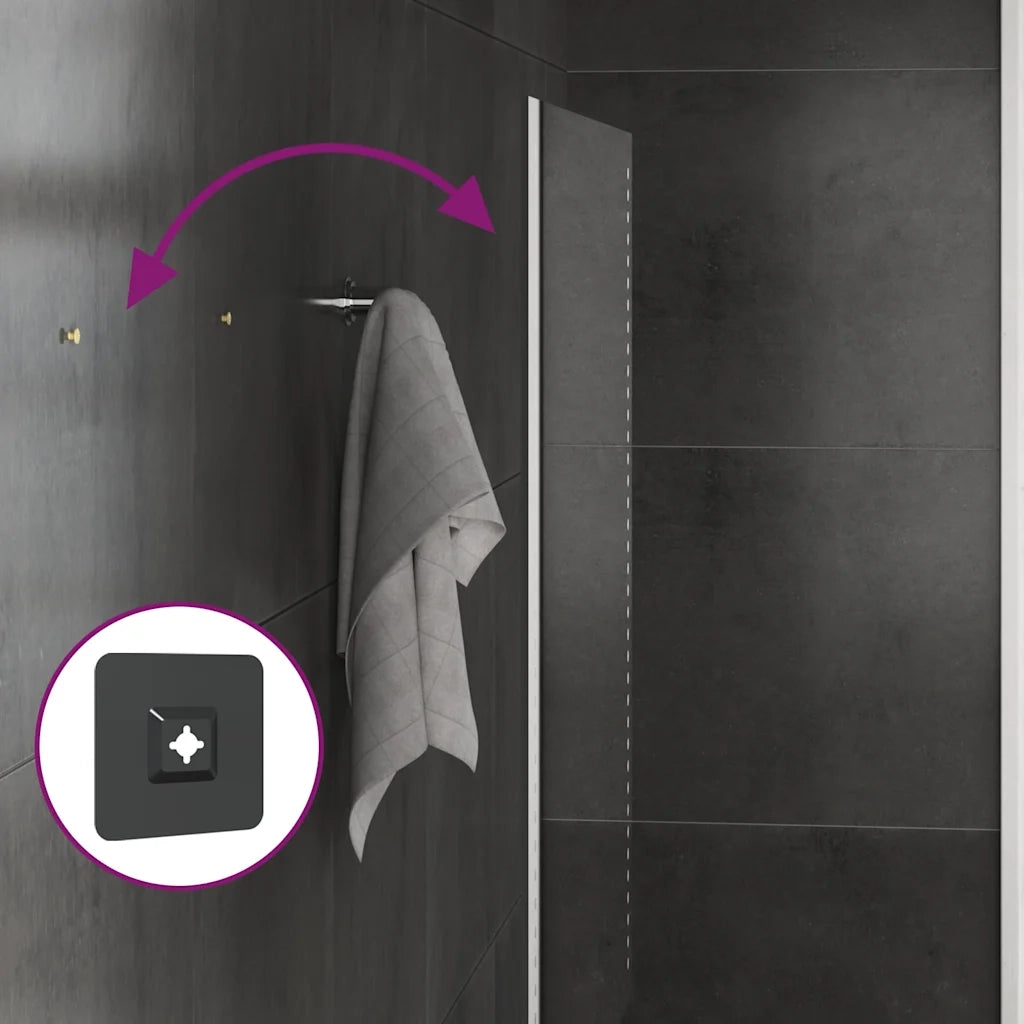 Specchio da Bagno con Luci LED 40x40 cm cod mxl 46746