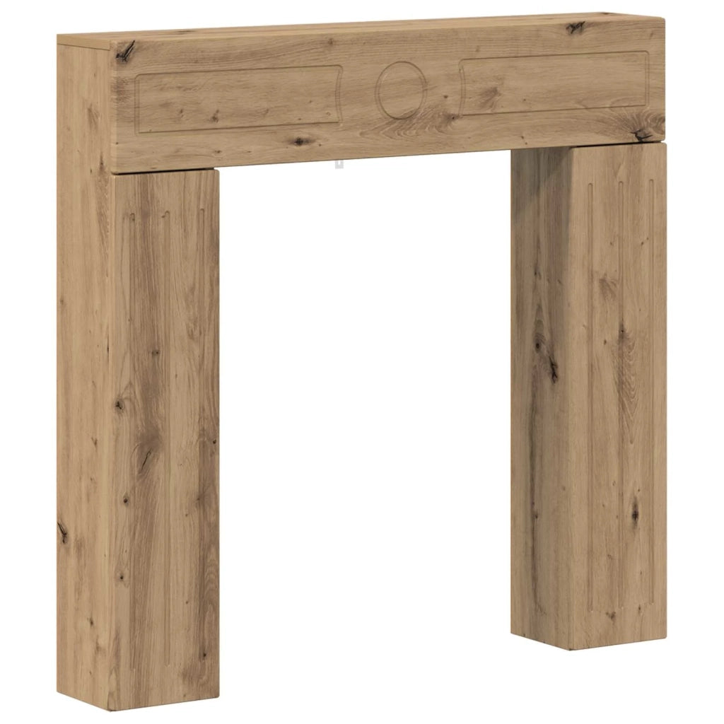 Cornice per camino Rovere Artigianale 102 x 18 x 100,5 cm 8006614