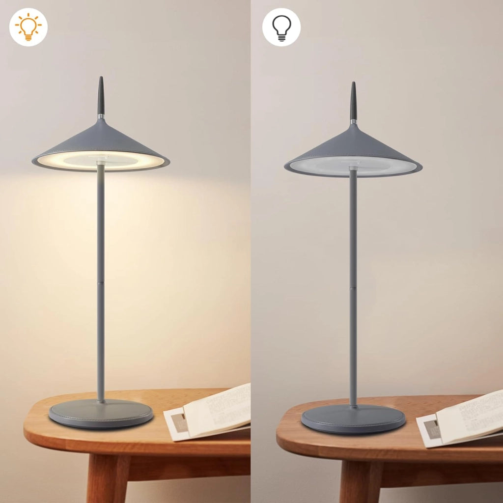 ZMH Lampada da tavolo LED moderna ricaricabile touch dimmerabile per esterni giardino