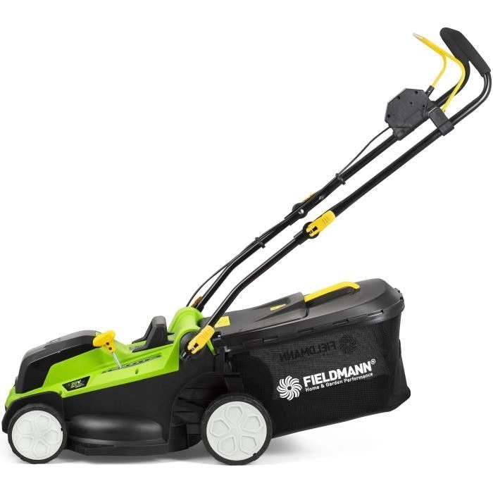Rasaerba a batteria - FIELDMANN - 20V - Taglio 37 cm - Altezza max 75 mm - Batteria e caricabatteria non inclusi