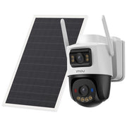 IMOU telecamera Esterna doppia ottica 5MP 4G Wi-Fi batteria 10000 mAh pannello solare rilevamento AI visione notturna 25m IP66