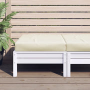 Cuscino per Pallet Crema 60x60x9,5 cm in Tessuto 361794