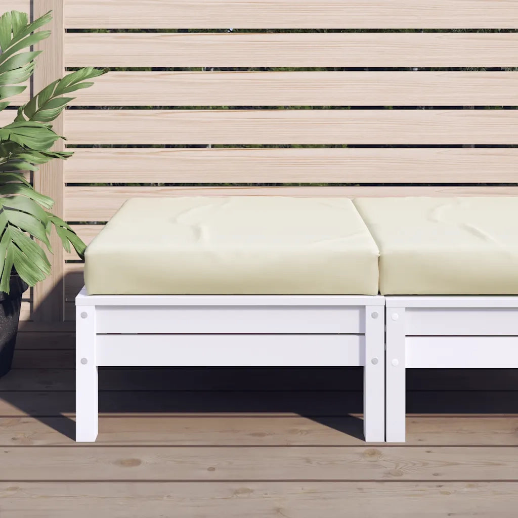 Cuscino per Pallet Crema 60x60x9,5 cm in Tessuto 361794