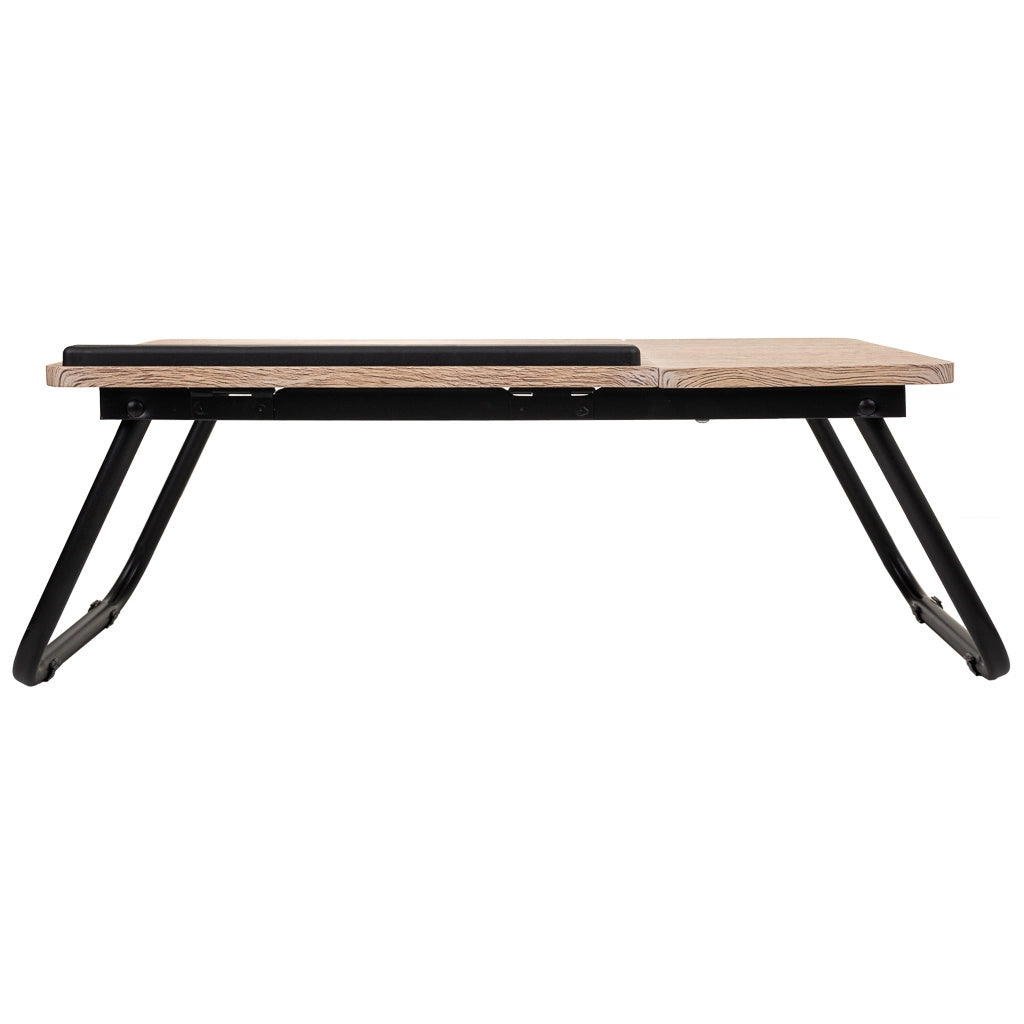 Tavolo scrivania pieghevole marrone 61x35,5x20h