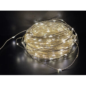 CATENA LUMINOSA  500 GOCCE LED BIANCO CALDO- 1,0 pz