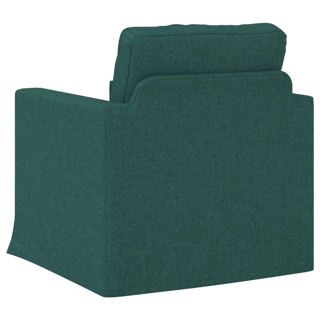 Divano Verde Scuro 78 x 78 x 80 cm Tessuto