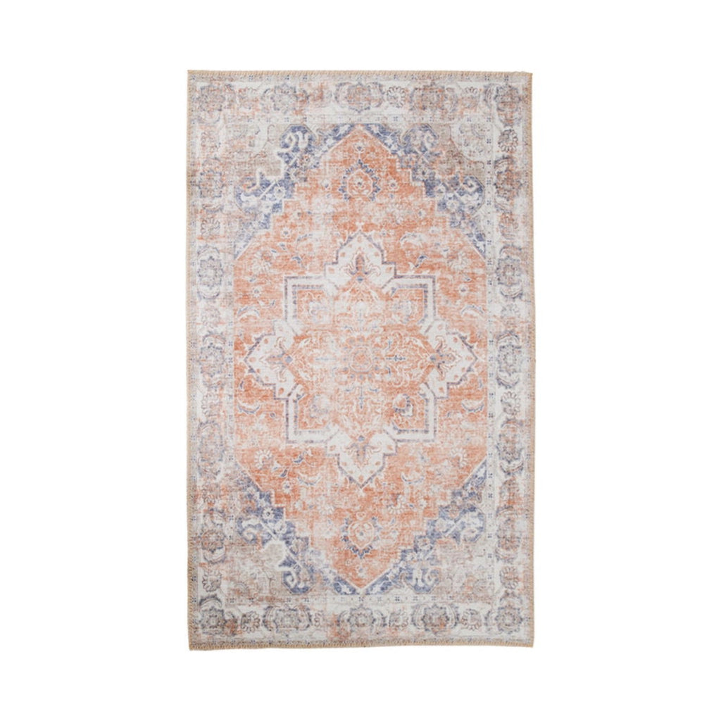 Tappeto Rettangolare Havana, Arancione, Polistirene Cinigliato, 230x160x1 cm