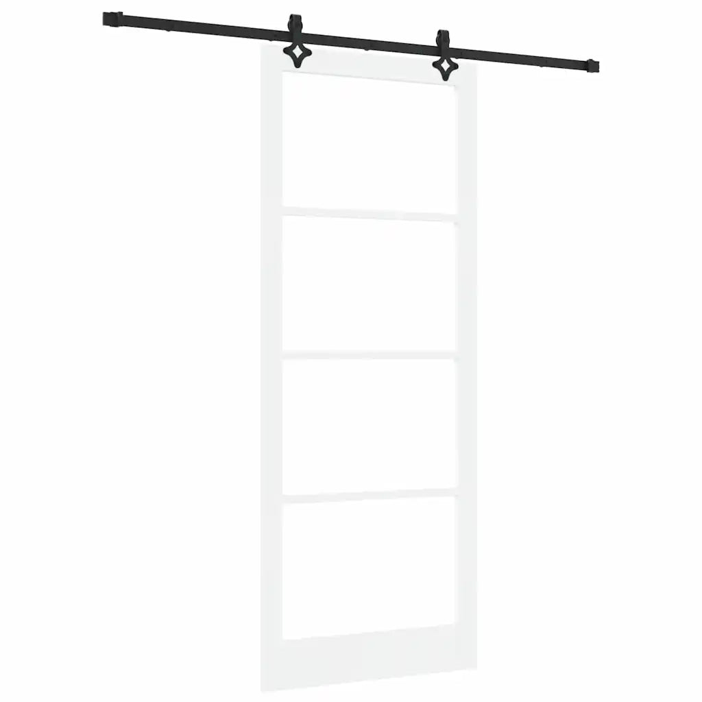 Porta Scorrevole Altro Bianco 93 x 232 cm Legno e metallo 3332320