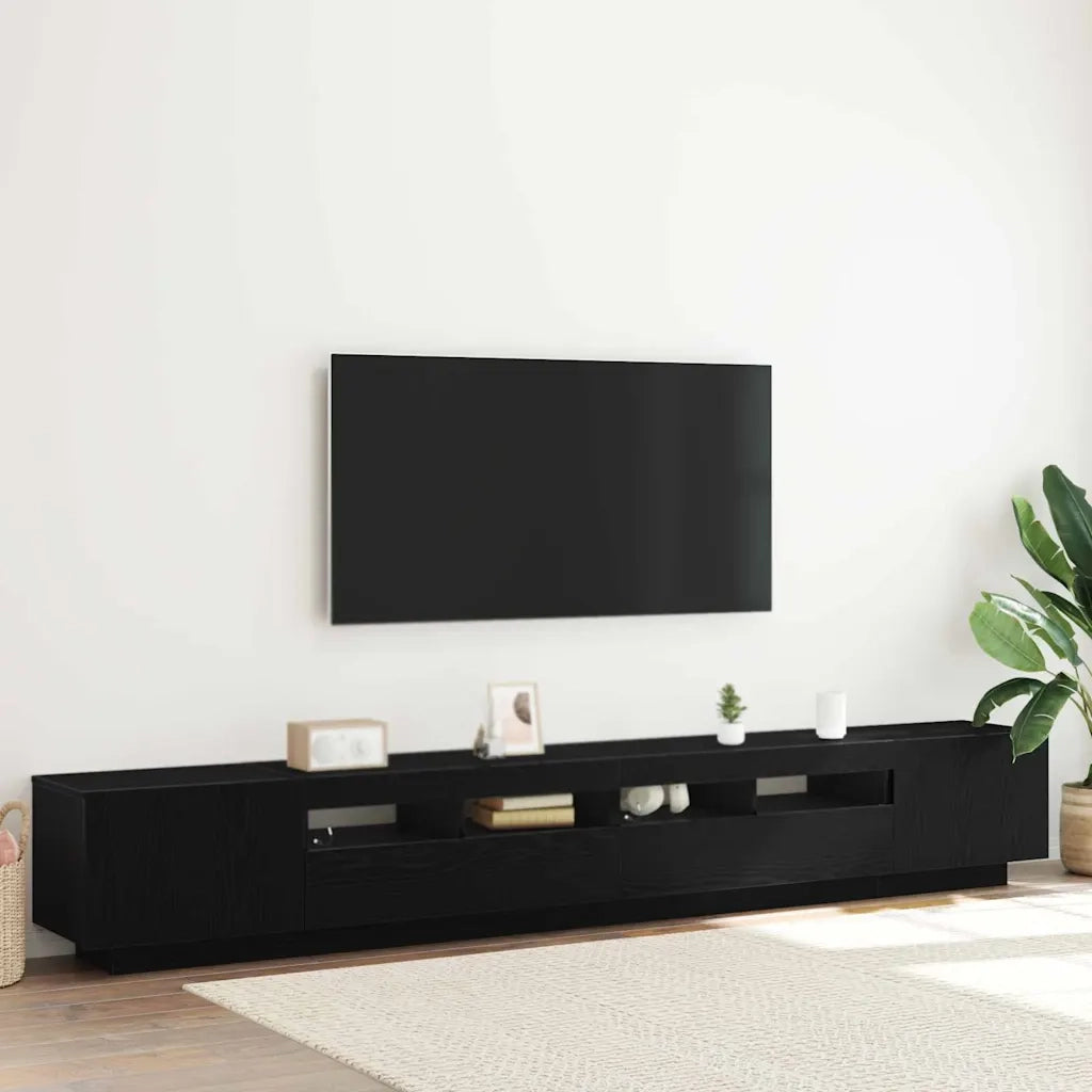 Set mobile TV 3 pcs Nero 260 x 35 x 40 cm Legno multistrato 3333064