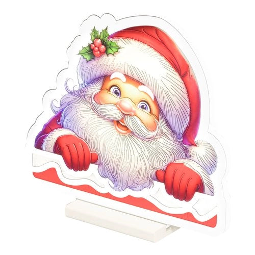 Decorazione luminosa natale kaemingk 488291 babbo natale