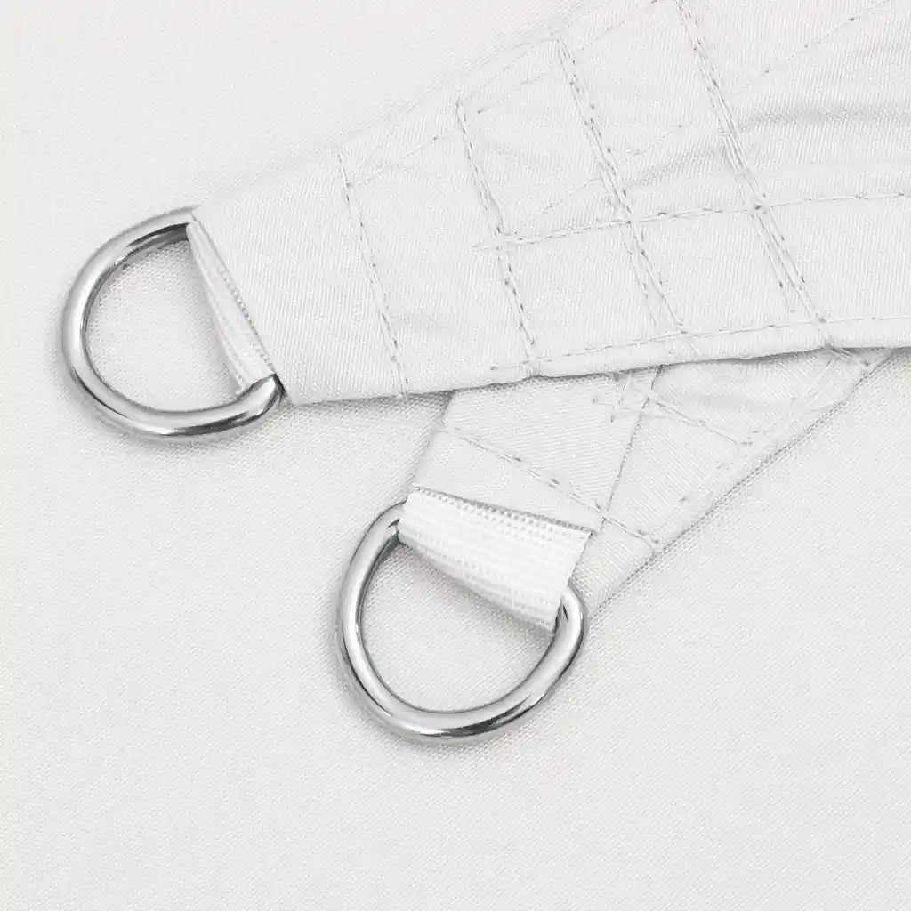 Parasole a Vela in Tela Oxford Quadrata 6x6 m Bianco