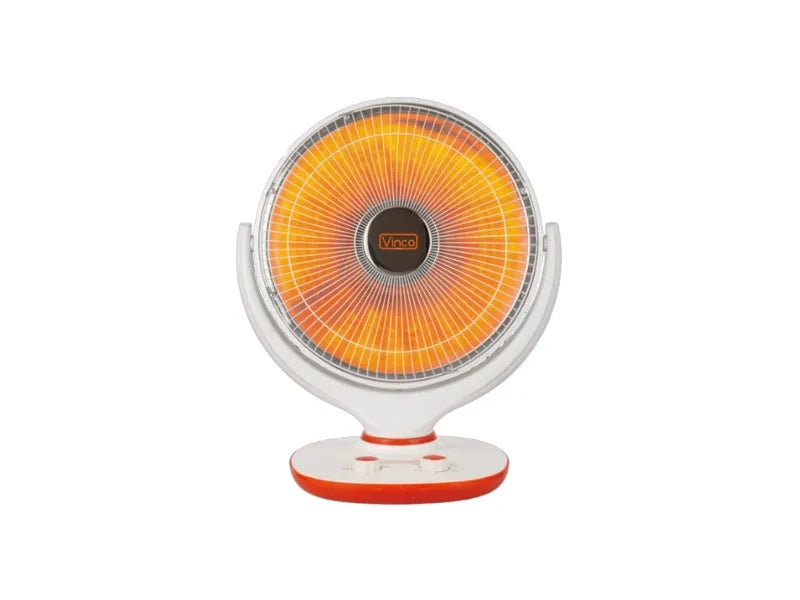 Stufa da tavolo 70185 fibra carbonio Vinco 1000W parabola oscillante 2 potenze