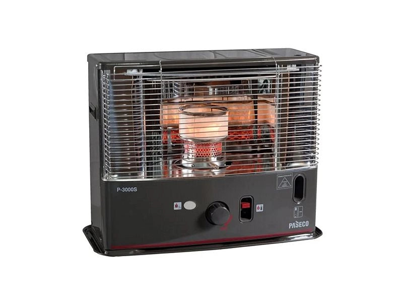 Stufa a combustibile liquido con stoppino Savichem Paseco 3000 S per ambienti di 45mq