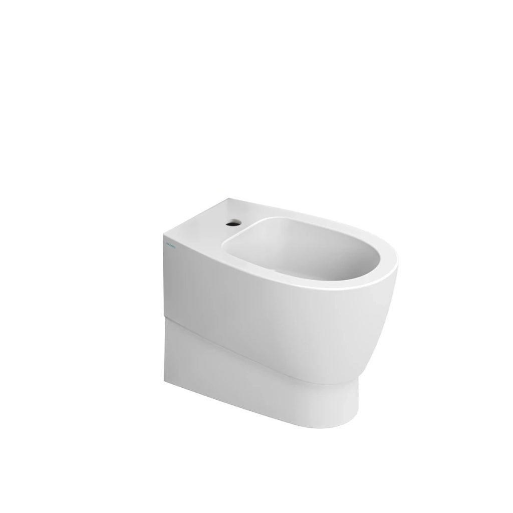 Bidet filo muro DOLOM BTW Demy in ceramica bianco