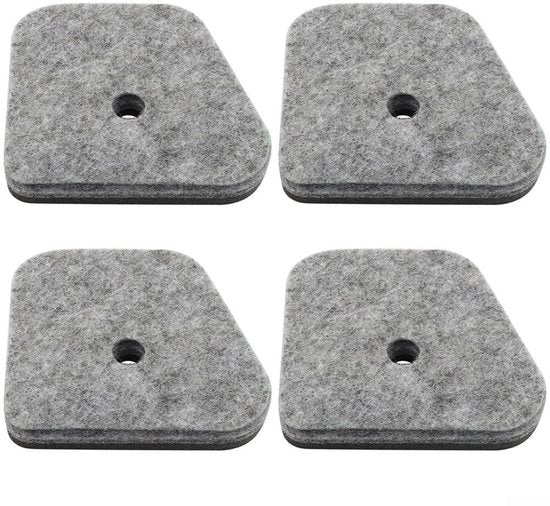 Kit filtro aria di alta qualità - Idoneo per FS87/FS90/FS100/FS110/FS130 - 4 pezzi - Sostenibile - Lega/komposito - 78 mm x 65 mm - Filtro set