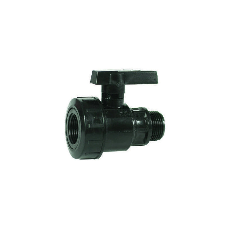 Rubinetto per tubo PE MF 1" monoghiera – bassa pressione – irrigazione PE