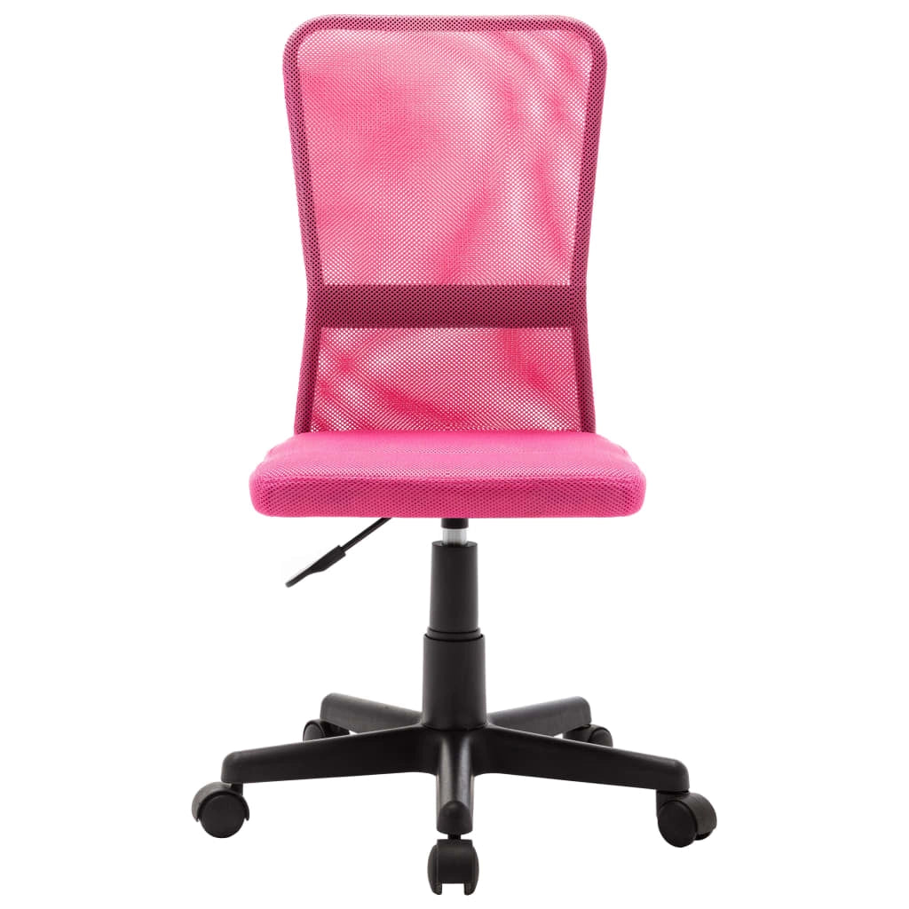 Sedia da ufficio/studio rosa 44 x 52 x 100 cm tessuto a rete rosa 02_0024057