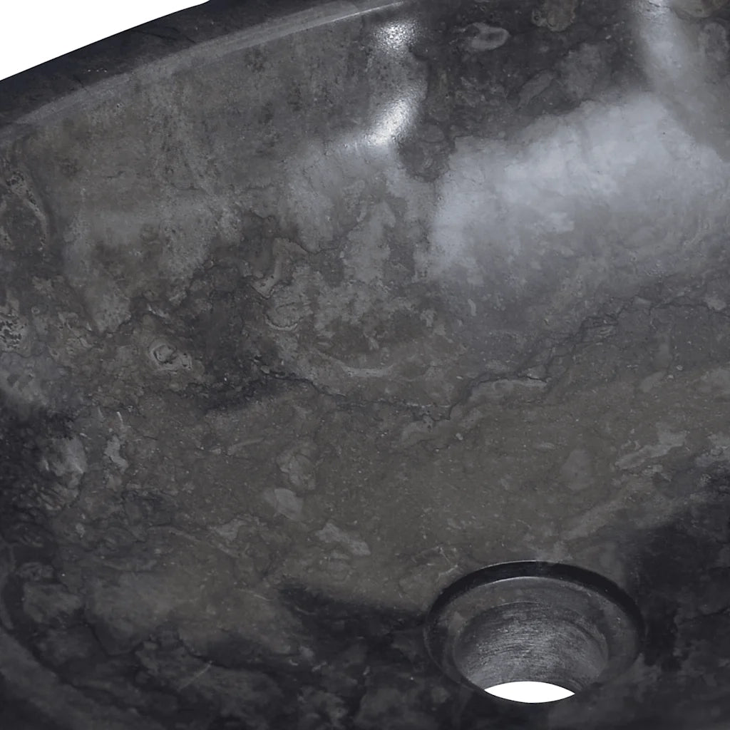 Lavandino Nero 53x40x15 cm in Marmo CFW6395243
