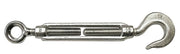 15pz tenditore a occhio e gancio per funi  mm.10 (3/8) cod:ferx.vit16192