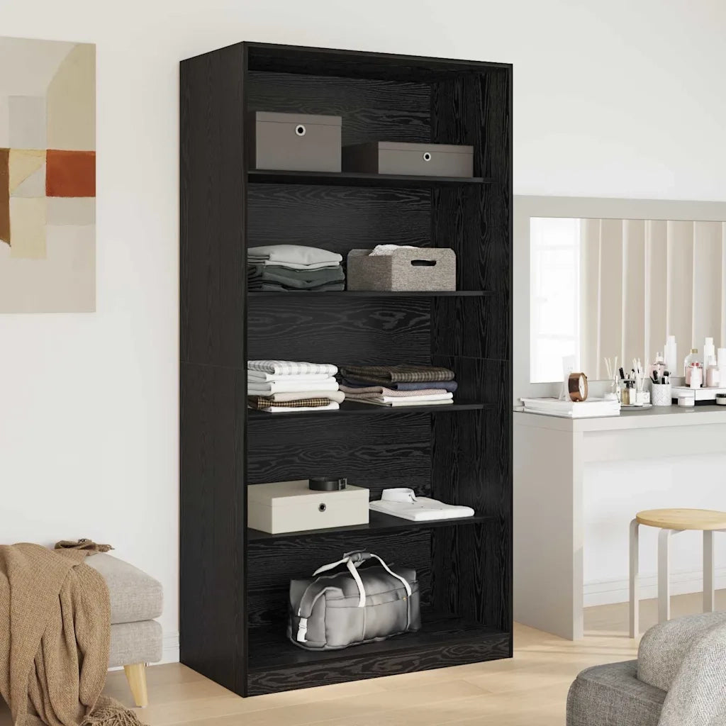 Guardaroba Rovere Nero 100 x 50 x 200 cm Legno ingegnerizzato 3403218