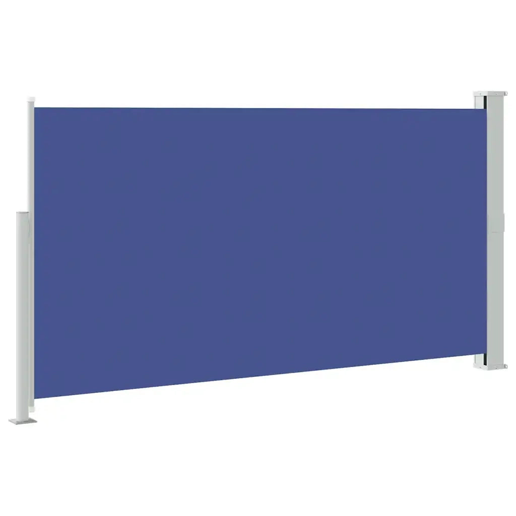 Tenda Laterale Retrattile per Patio 170x300 cm Blu 48366