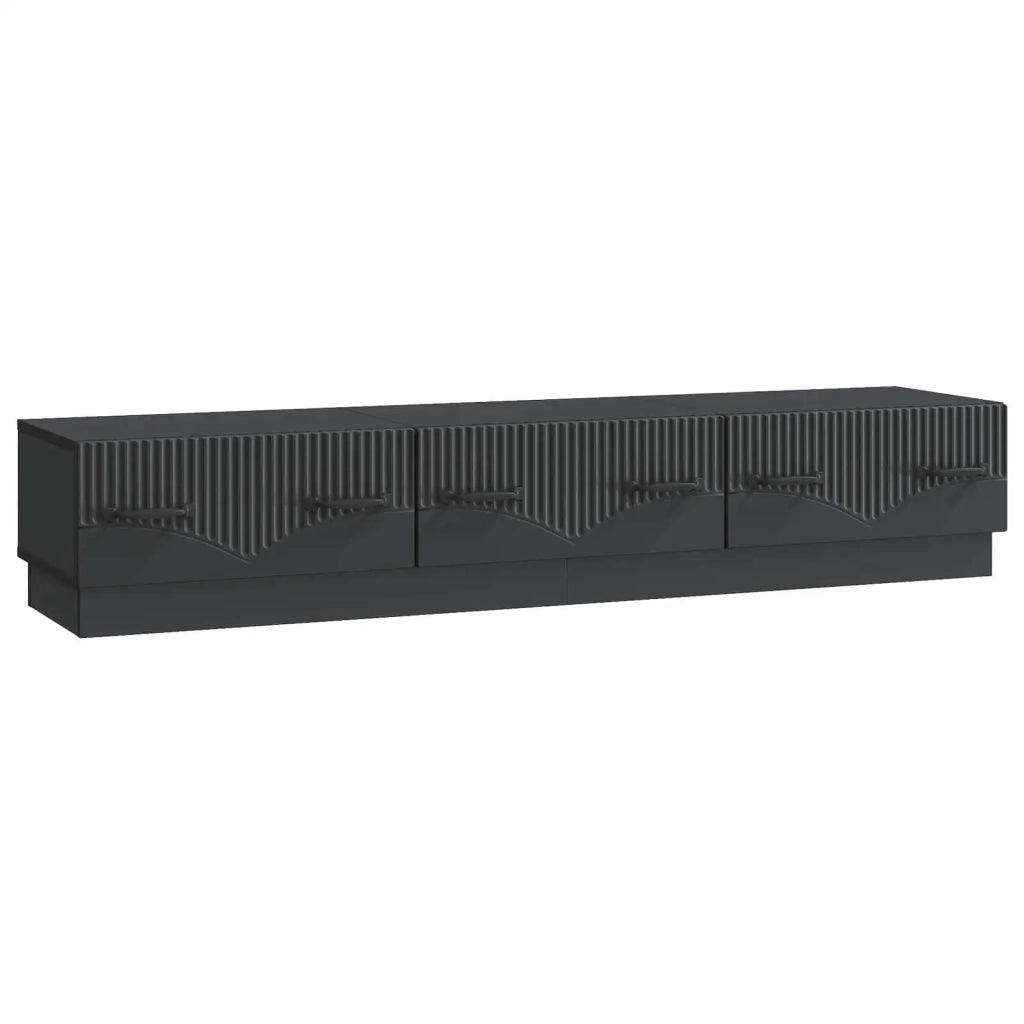 Mobile TV-Credenza per TV Nero 147 x 34,5 x 27 cm Legno ingegnerizzato 138408