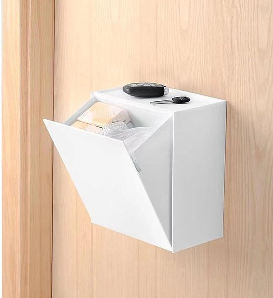 Cassa per Wattenstaafjes con Copertura Rotativa - Risparmio di Spazio - Grande Capacità - Per Flosdraad - Tissue - Bianco
