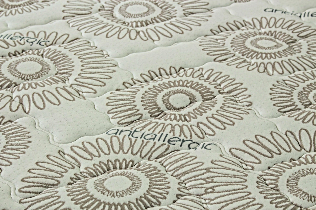 Agnosine, Materasso Singolo Sfoderabile Made in Italy, 190x80x25h cm Bianco