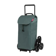 CARRELO PORTASPESA 'TRIS' colore verde - 56 lt - GIMI