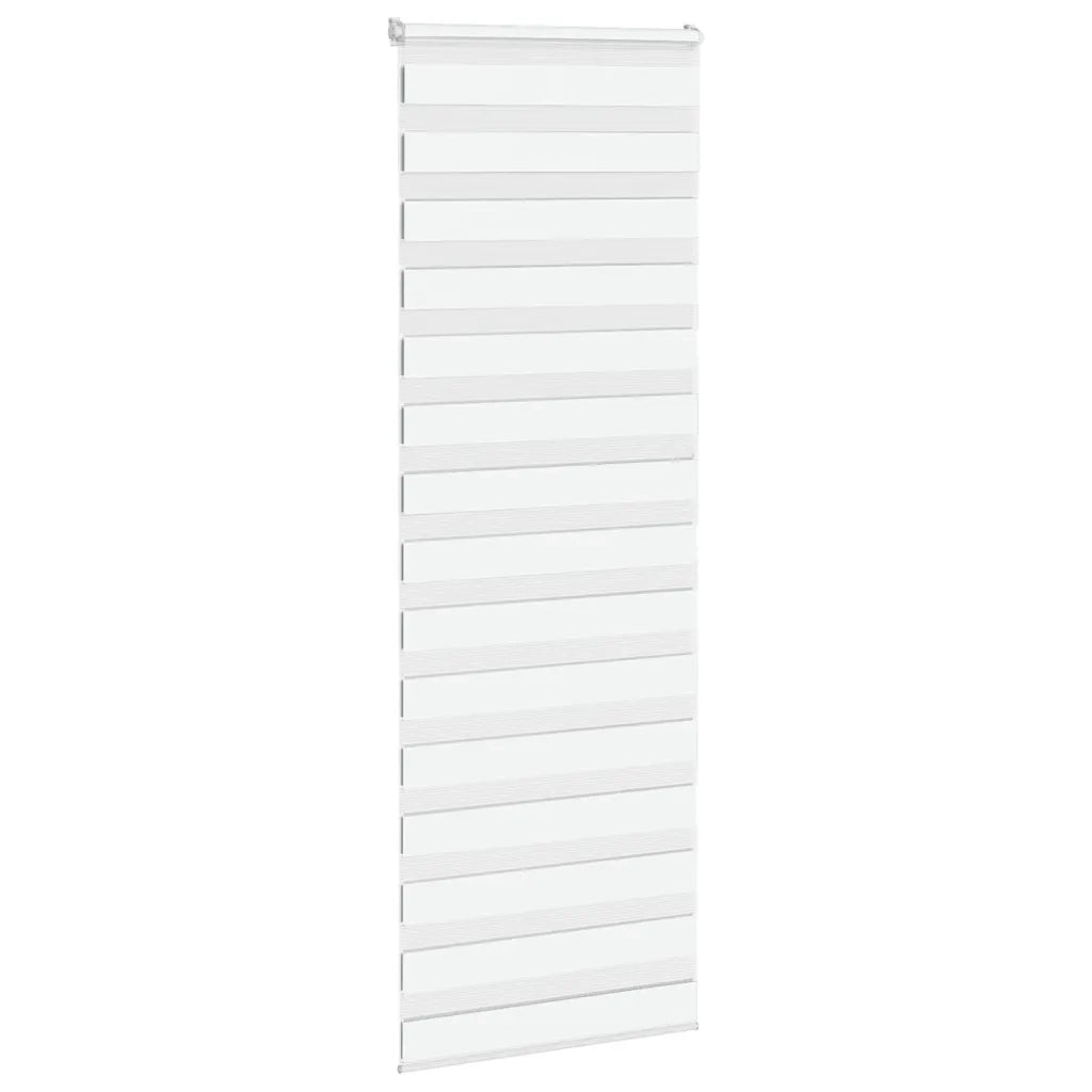 vidaXL Tenda a Rullo Zebra Larghezza Tessuto 85,9 cm Poliestere