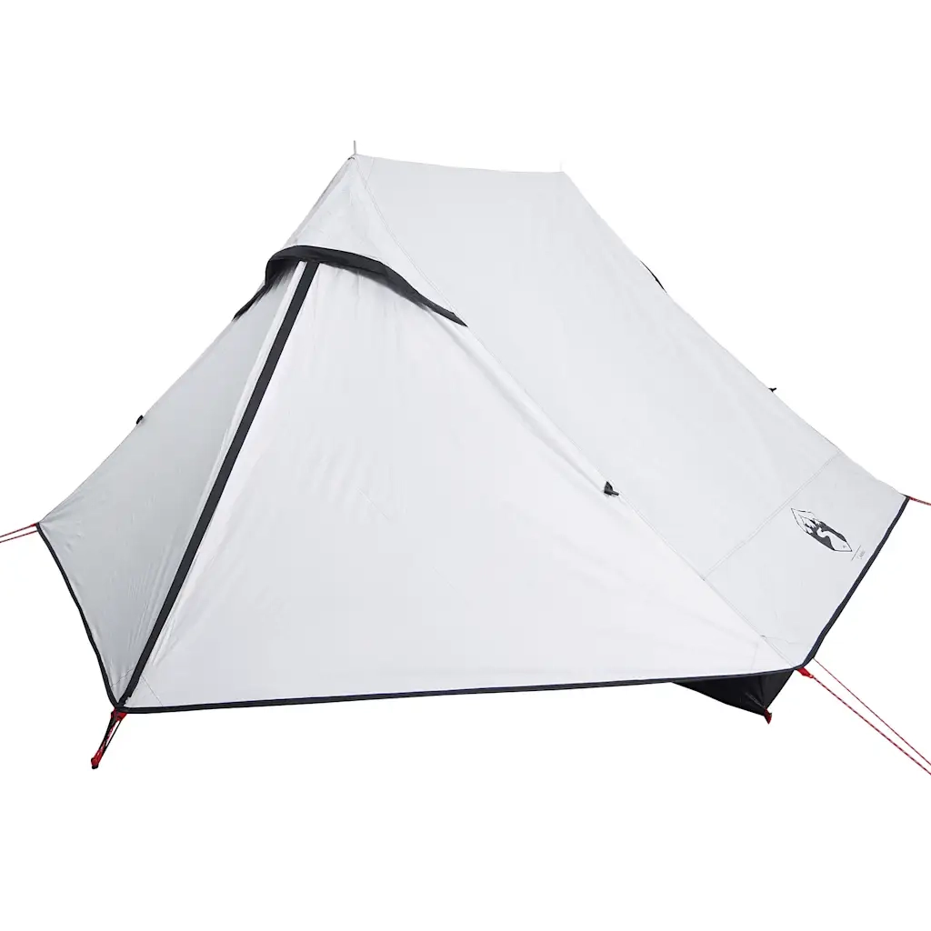 Tenda Campeggio 2 Persone-Tenda per Escursionismo Bianca Tessuto Oscurante Impermeabile 655184