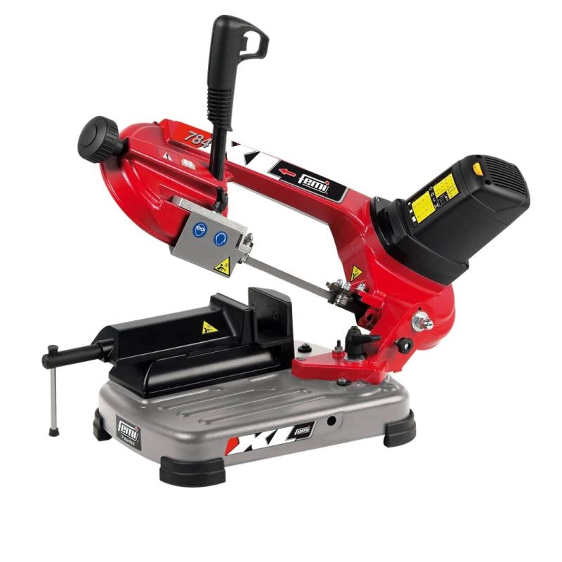 Femi 784 XL – Segatrice a nastro portatile professionale 1200 W per metallo Ø120mm