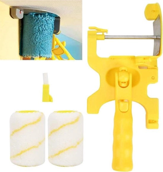 Kit di pennelli per mano per la ristrutturazione di muro e soffitto con 2 pennelli
